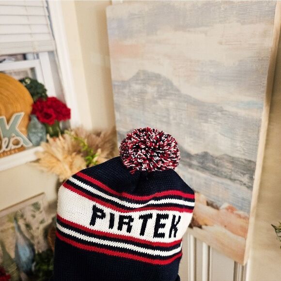 New VTG Pirtek Unisex Pom Embroidered Camp America Beaine Hat. - Picture 14 of 15